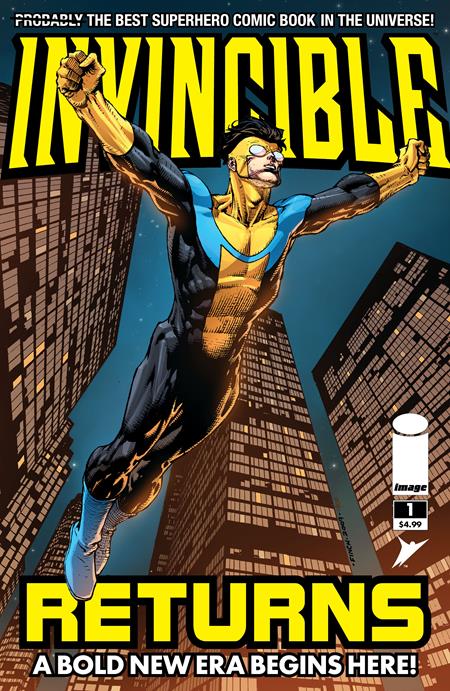 INVINCIBLE RETURNS FACSIMILE EDITION #1 REPRINT