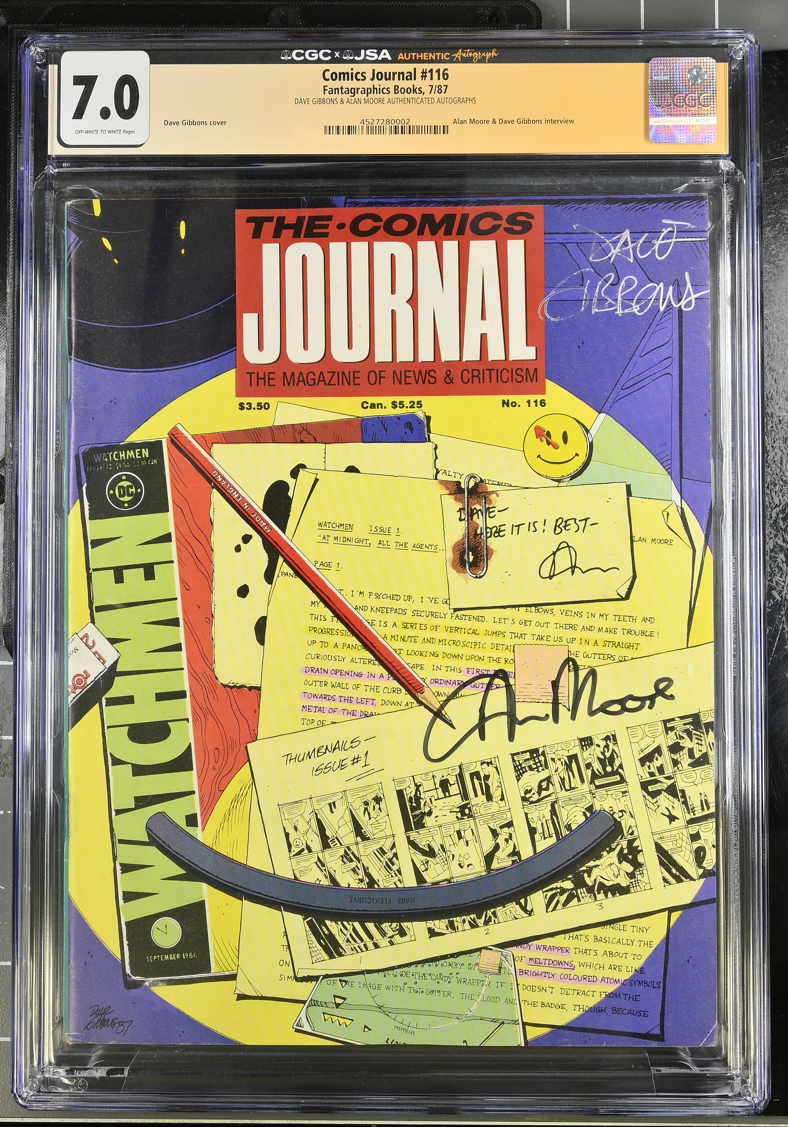 CGC Submission Service – JSA SIGNATURE VERIFICATION