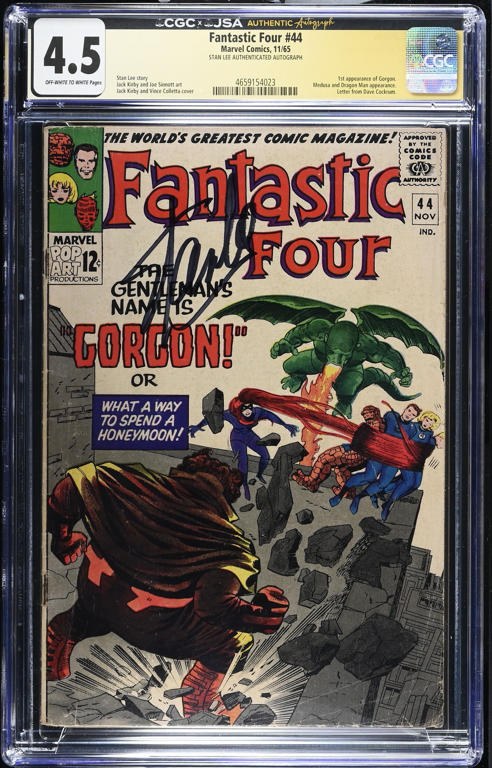 CGC Submission Service – JSA SIGNATURE VERIFICATION