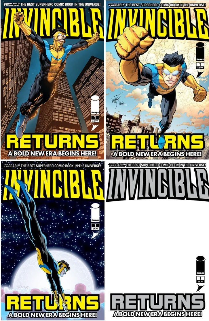 INVINCIBLE RETURNS FACSIMILE EDITION #1 REPRINT